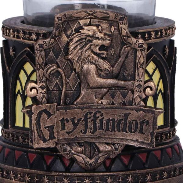 06 Gryffindor Tea Light Holder for Magical Home Decor