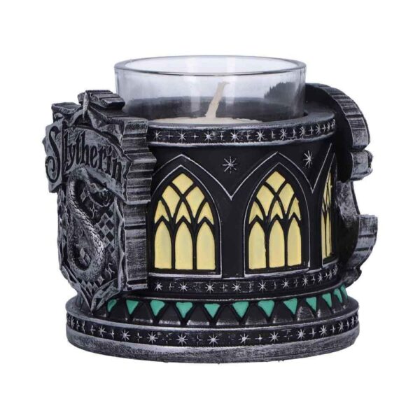 06 Slytherin Tea Light Holder - 8CM Candle Decor