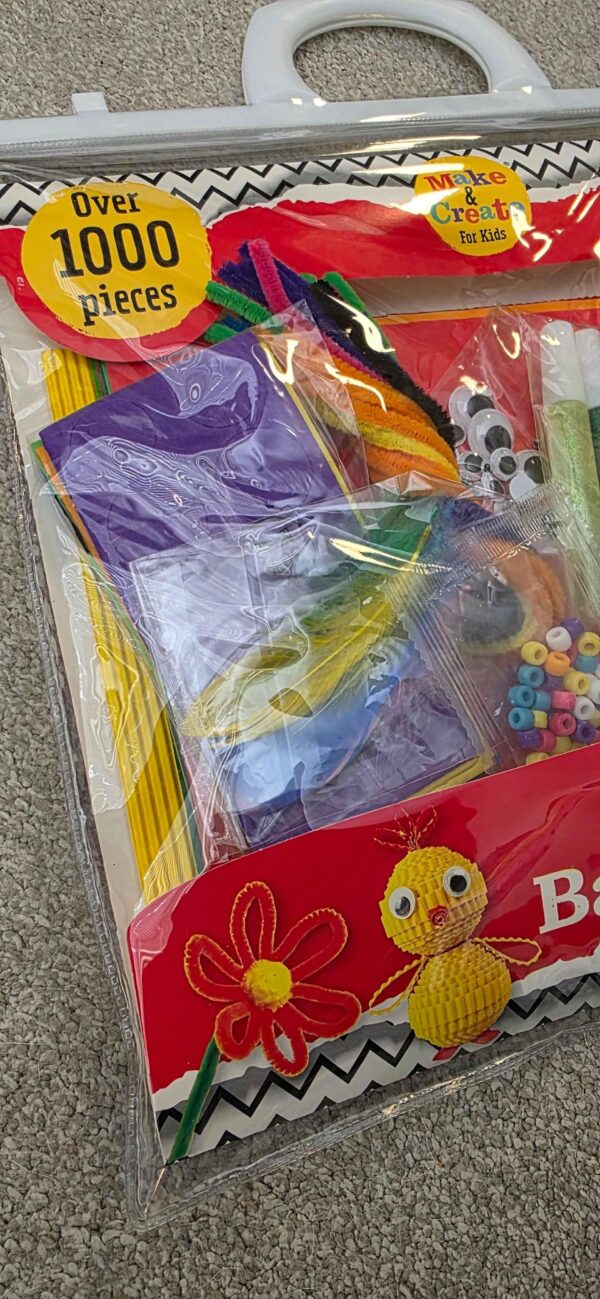 Giant Craft Supply Kit – 1,000+ Pieces for Kids, Adults & Family Projects