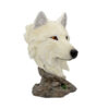 Snow Searcher Wild Wolf Bust | Gothic Fantasy Figurine by Nemesis Now - 16cm tall
