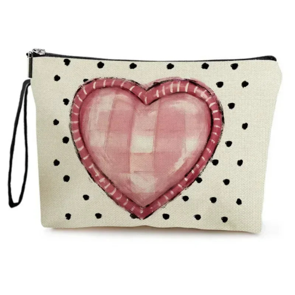 Classic Makeup Bag in Large Size - Timeless Style for Your Beauty Essentials