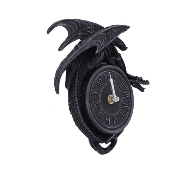 07 Time to Burn Dragon Wall Clock 20.5cm | Nemesis Now