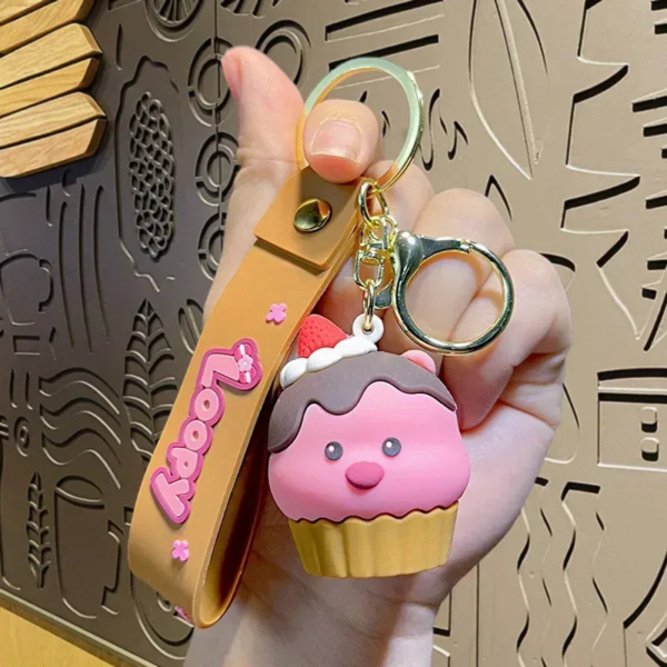 Loopy Cuties Keyring - Cute Hand Loop Wristlet Strap