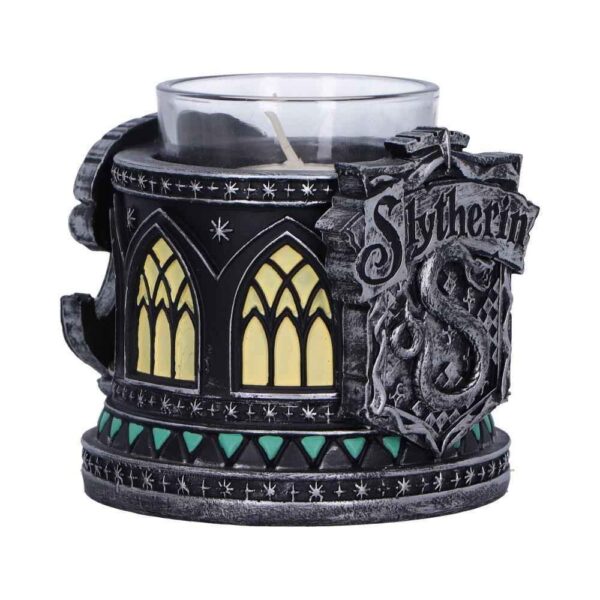 08 Slytherin Tea Light Holder - 8CM Candle Decor