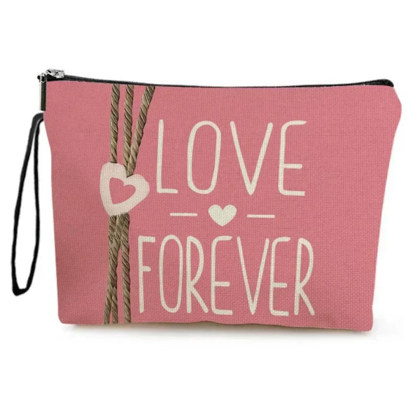 Classic Makeup Bag in Large Size - Timeless Style for Your Beauty Essentials