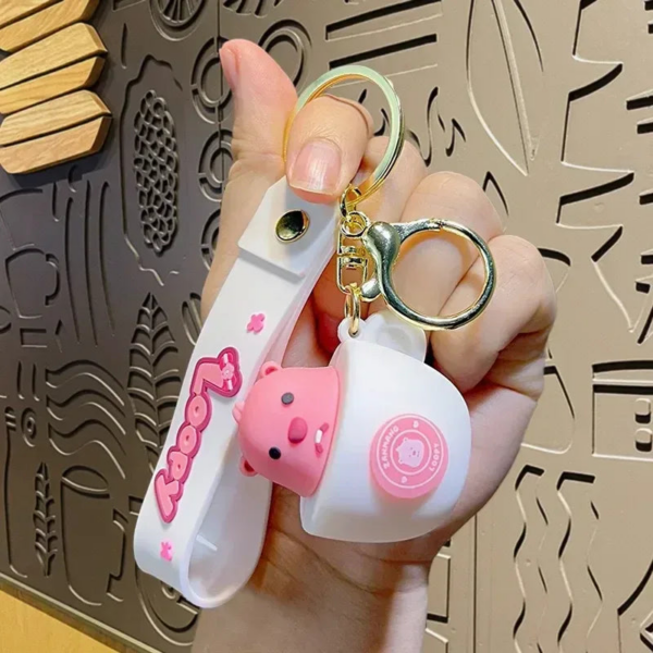 Loopy Cuties Keyring - Cute Hand Loop Wristlet Strap