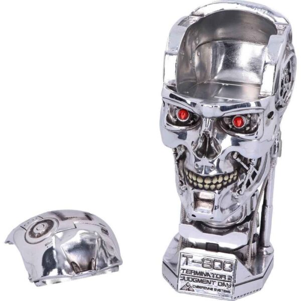 08 Terminator 2 Collectible Display Piece - 21cm Head Box