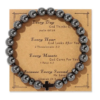 11 Natural Stone Bracelet 19cm - Unique Gemstone Jewelry
