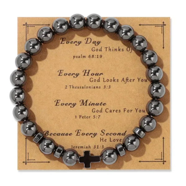 11 Natural Stone Bracelet 19cm - Unique Gemstone Jewelry