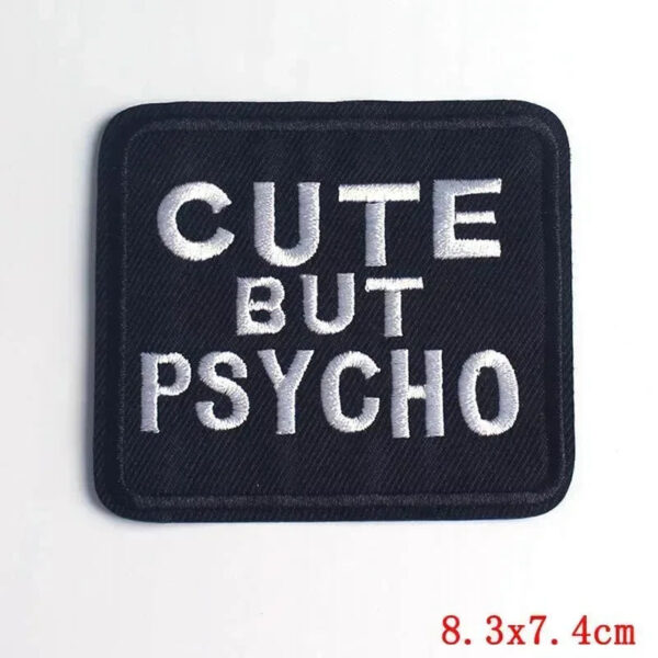1736776341697 Cute Punk Embroidery Patch - Iron-On DIY Customization - Accessories