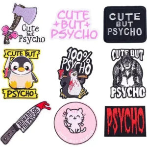 1736776631463 Cute Punk Embroidery Patch - Iron-On DIY Customization - Accessories