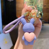 1736801938775 Cute Rabbit Keychain - Adorable Heart Design Accessory - Accessories