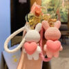 1736801997725 Cute Rabbit Keychain - Adorable Heart Design Accessory - Accessories