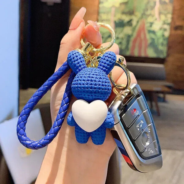 1736802006739 Cute Rabbit Keychain - Adorable Heart Design Accessory - Accessories