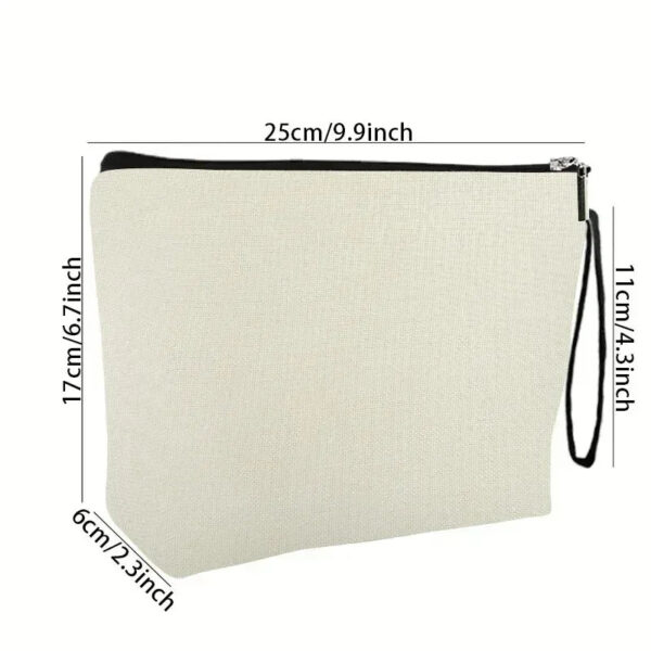 Classic Makeup Bag in Large Size - Timeless Style for Your Beauty Essentials - Accessories