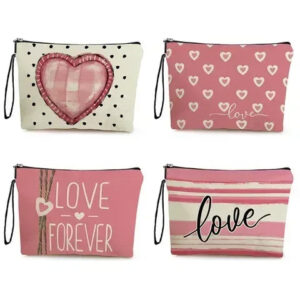Classic Makeup Bag in Large Size - Timeless Style for Your Beauty Essentials - Accessories