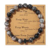 1736810027627 Natural Stone Bracelet 19cm - Unique Gemstone Jewelry - Jewelry