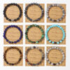 1736810126413 Natural Stone Bracelet 19cm - Unique Gemstone Jewelry - Jewelry