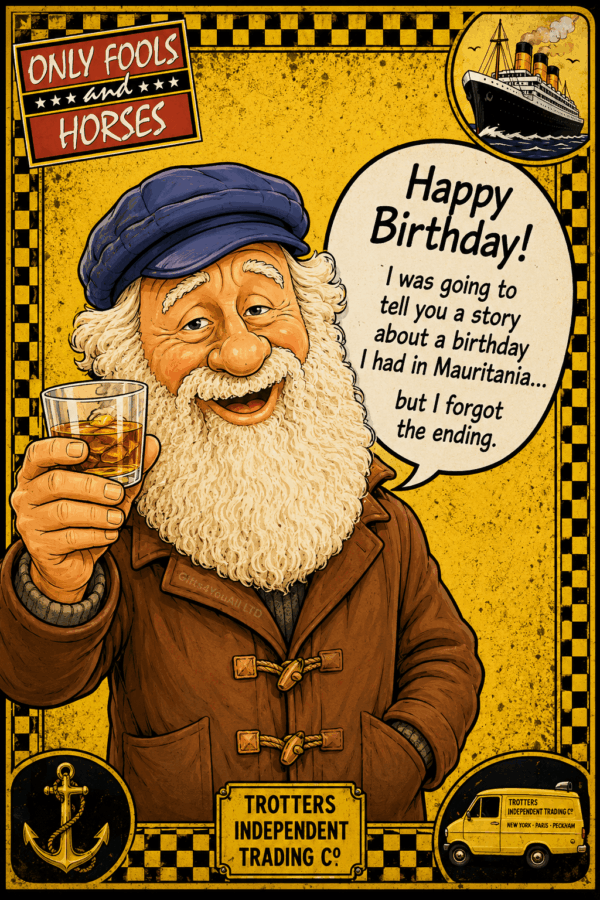 Albert_only_foll_watermark Only Fools and Horses Uncle Albert Birthday Card