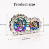 Bike Chain Fidget Spinner Toy - Silent Bearing Stress Relief Gadget for Focus & Relaxation - Fidget Toys
