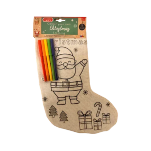 Colour_Your_Own_Christmas_Stocking_5a036c3a-cb11-4999-8ed0-7fe96dfc654c Custom Christmas Stocking with 4 Colouring Pens -