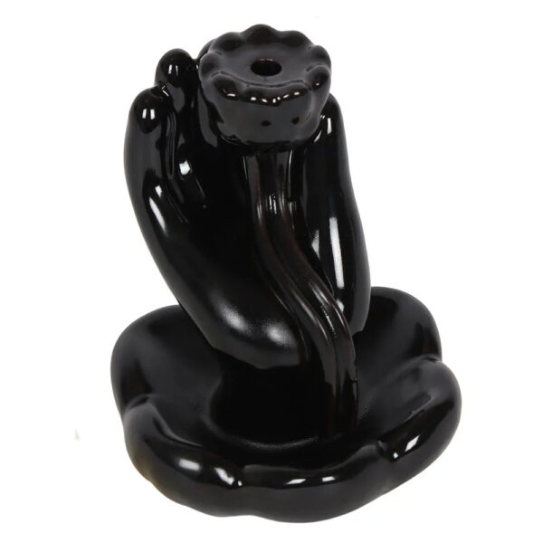 Hand_Lotus_Backflow_Incense_Burner Hand & Lotus Backflow Incense Burner main