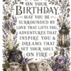 MAYYOUBECARD On Your Birthday May You Be Surrounded By Love – Wiccan Birthday Card