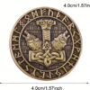 Screenshot2026-04-16144936 Mjolnir & Wolf Norse Viking Brooch | Collector's Heritage Pin Badge