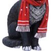 Lisa Parker Candy Cane Cat Ornament - Unique Holiday Decor - Home Decor