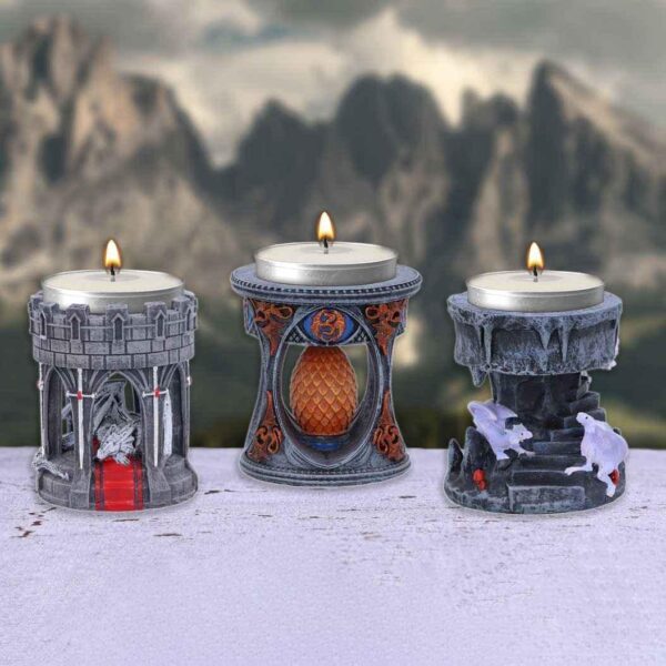 Anne Stokes Tea Light Holder 6cm - Fantasy Art Candle Decor - Home Decor