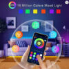 RGB LED Strip Light for TV – Bluetooth Control, 5V USB, 5M - LED Strip Lights