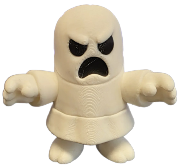 rn-image_picker_lib_temp_2c5396a4-4387-46b9-a458-45847081be01 Mini 3D printed Ghost Figure - 5cm Tall Collectible -