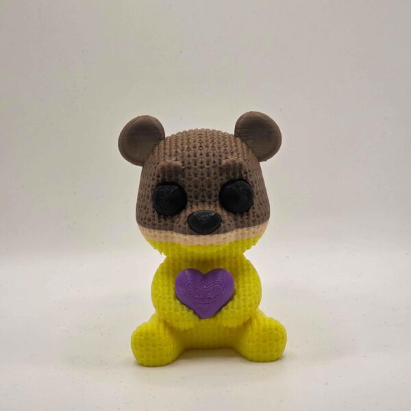 rn-image_picker_lib_temp_beae172c-81de-4f69-8153-1592b7cf0e57 Bear with the Purple Heart 12cm - 3D Printed Companion - Toys & Games