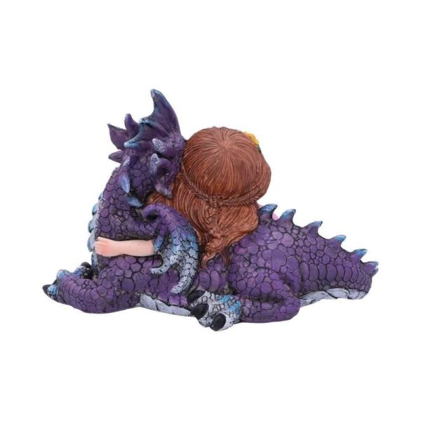 Companion Cuddle Fairy Figurine & Purple Dragon 15CM - Collectibles