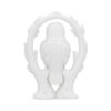 u6185w2-2 NEMESIS NOW - EMBRACE - WHITE OWL 10.9cm FIGURINE ORNAMENT -