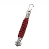 Detailed Norse Viking rune keyring with warrior design